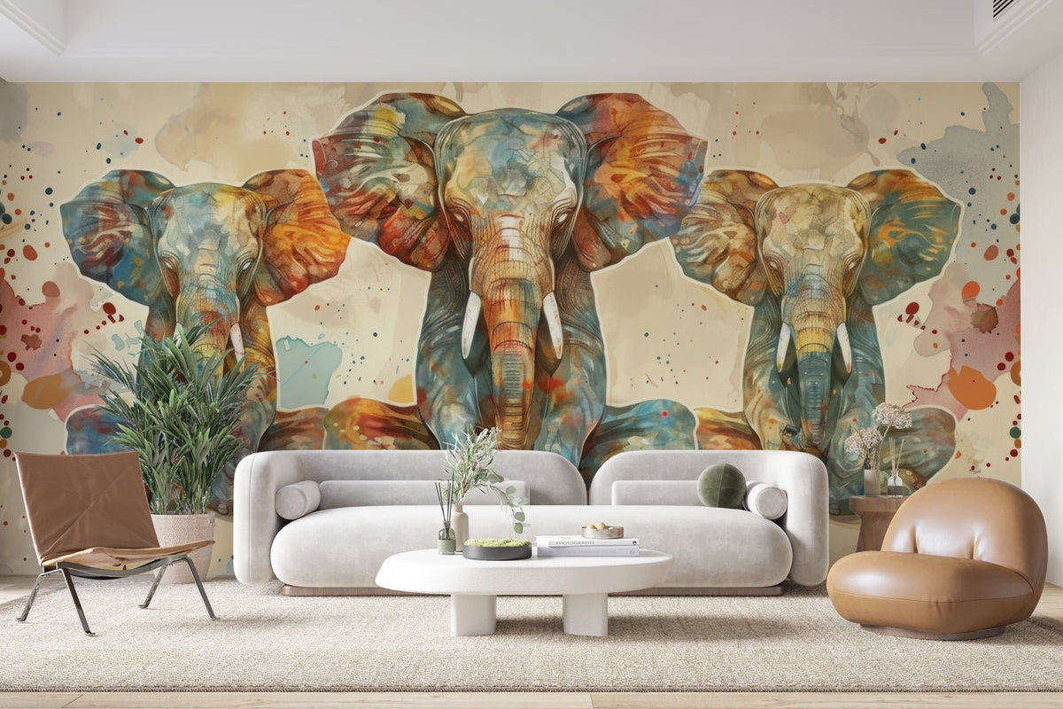 Papier peint 1210 - mockup chambre