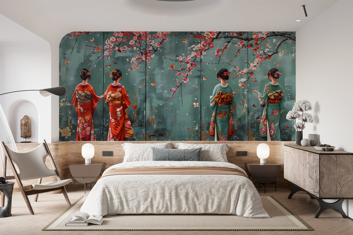 Papier peint 1211 - mockup salon