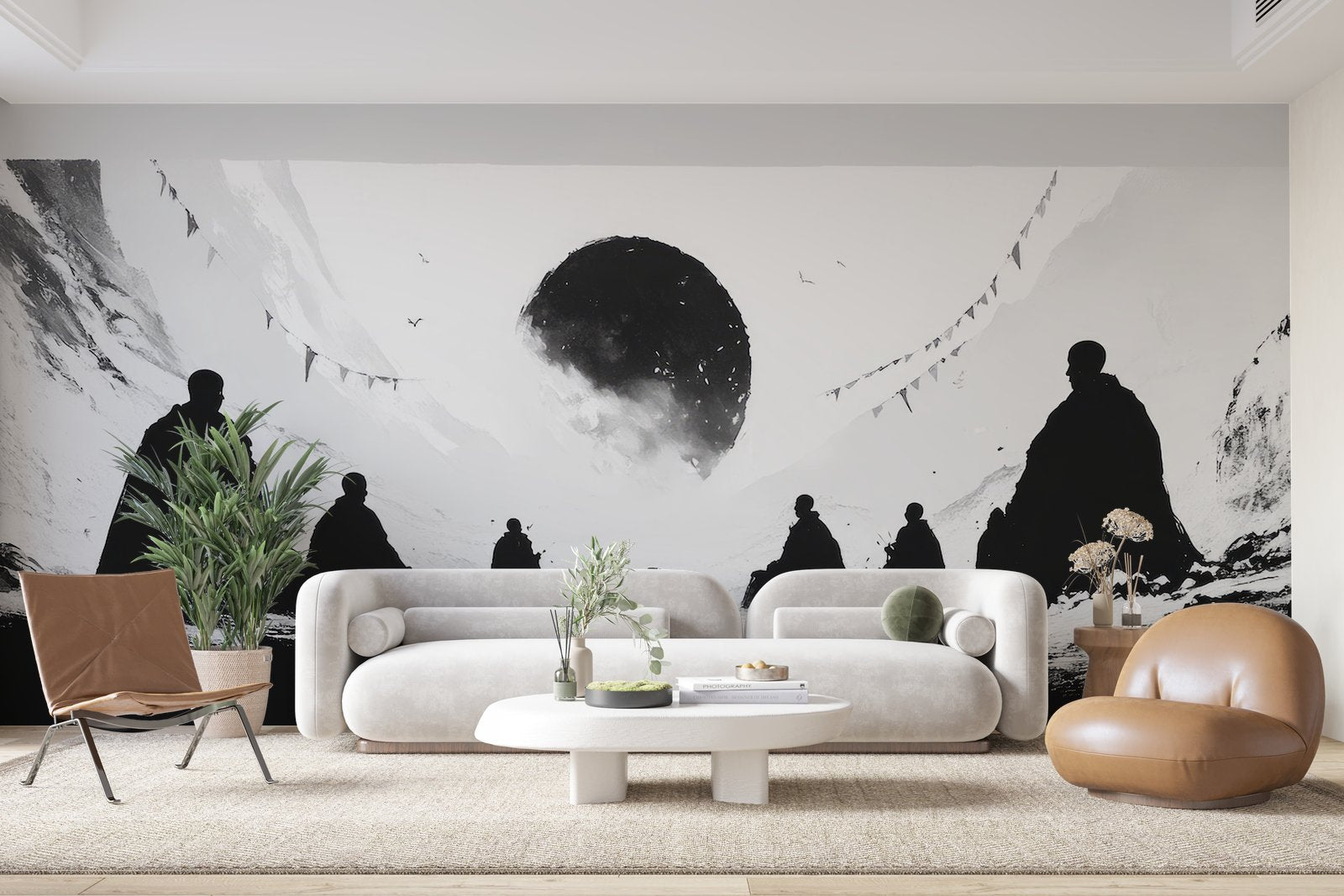 Papier peint 1214 - mockup chambre