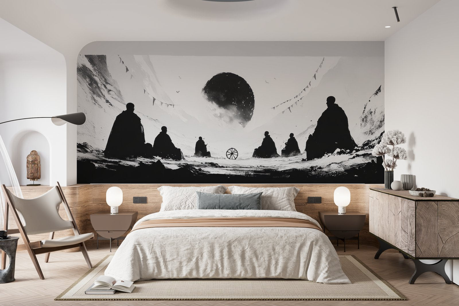Papier peint 1214 - mockup salon