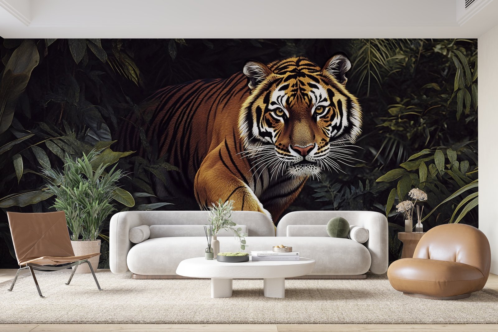 Papier peint 1215 - mockup chambre