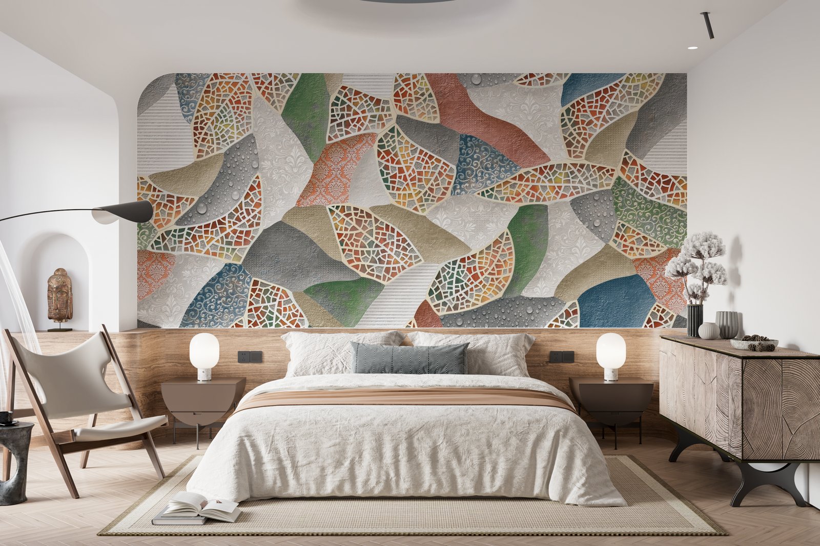 Papier peint 1221 - mockup salon