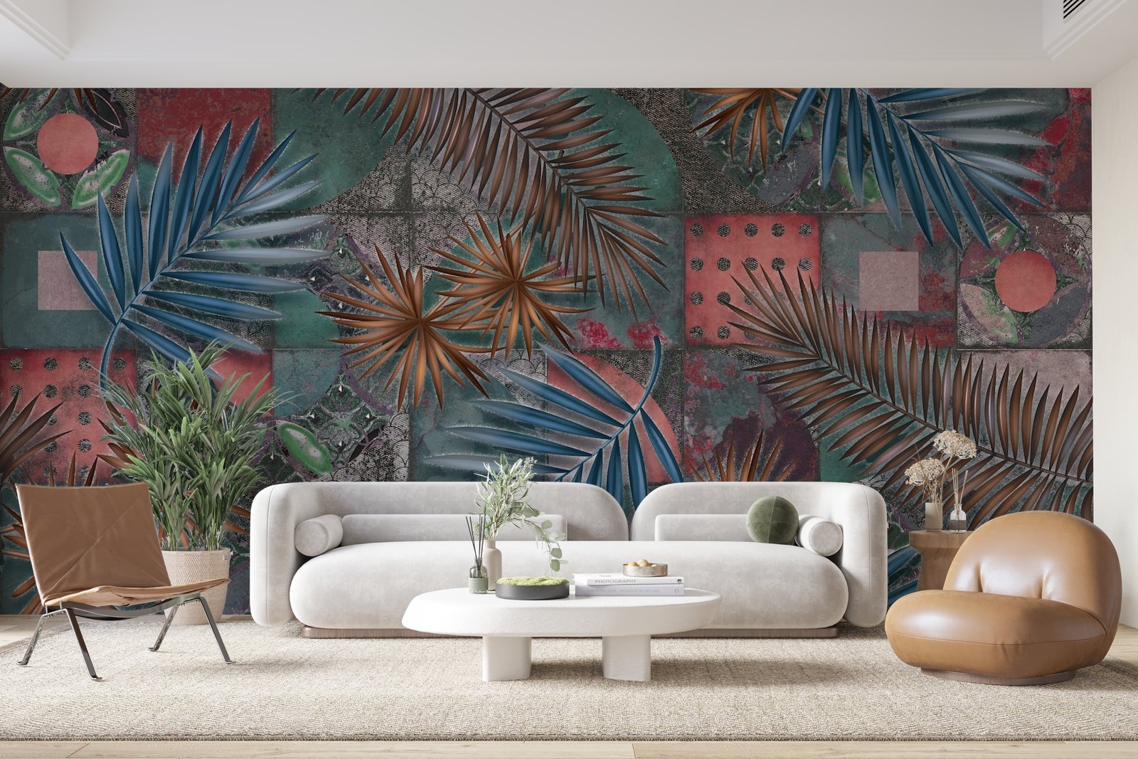 Papier peint 1223 - mockup chambre
