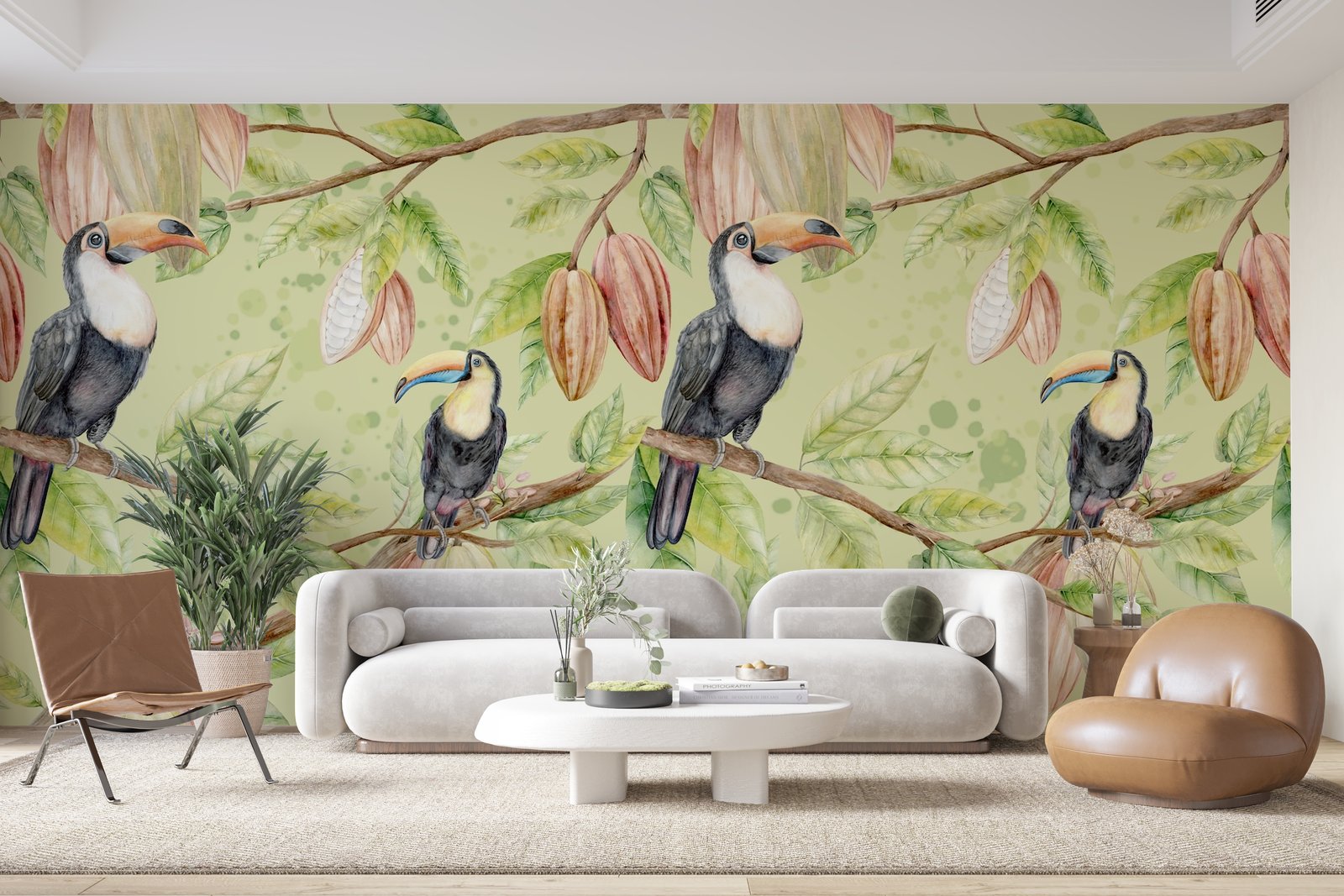 Papier peint 1227 - mockup chambre