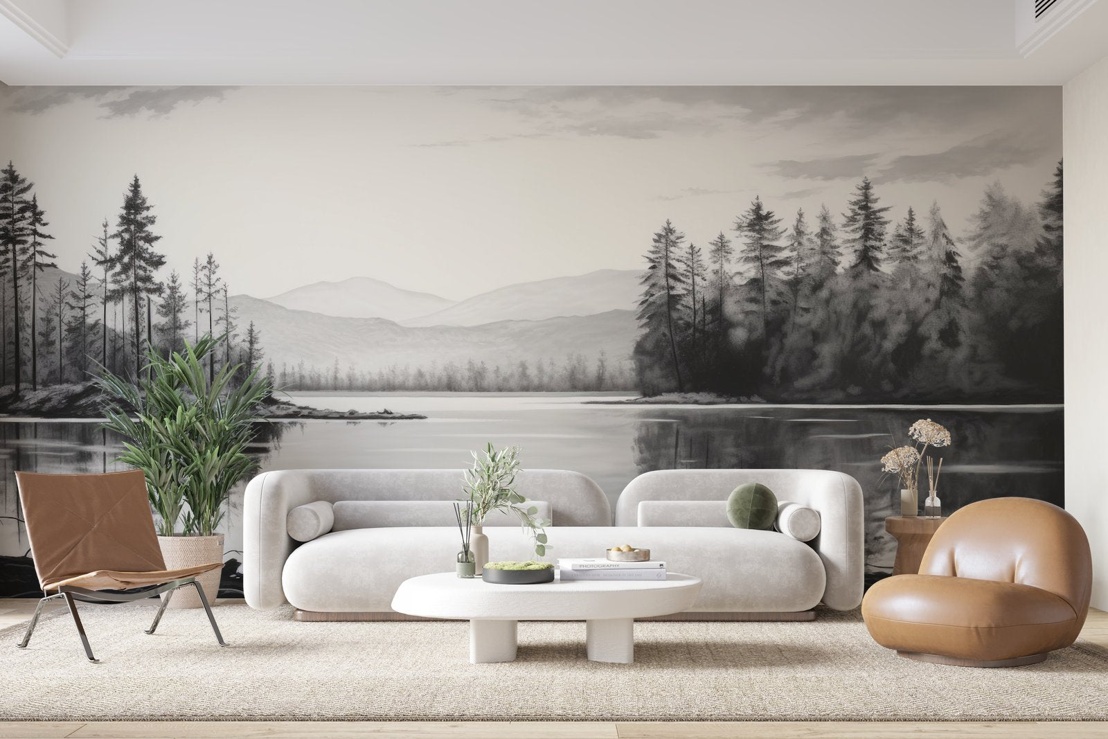 Papier peint 1231 - mockup chambre