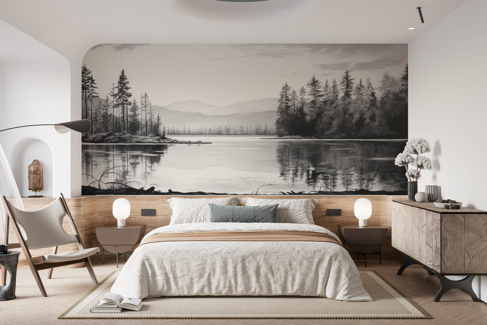 Papier peint 1231 - mockup salon