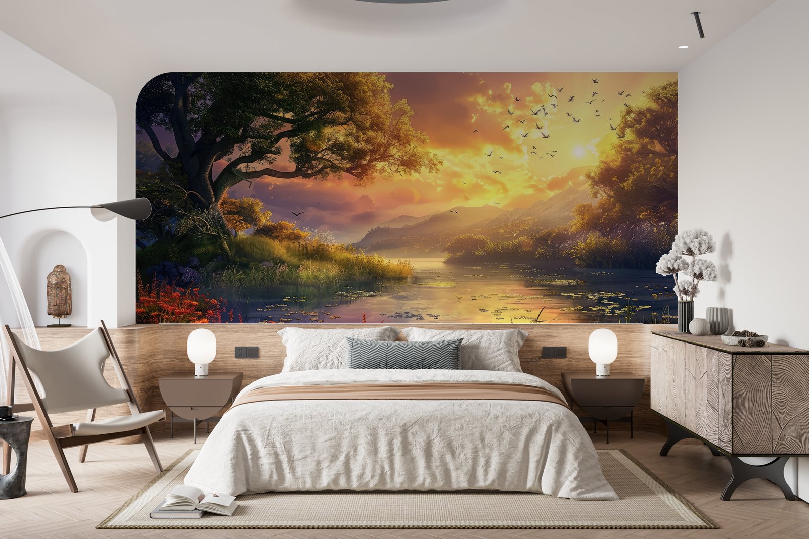 Papier peint 1233 - mockup salon
