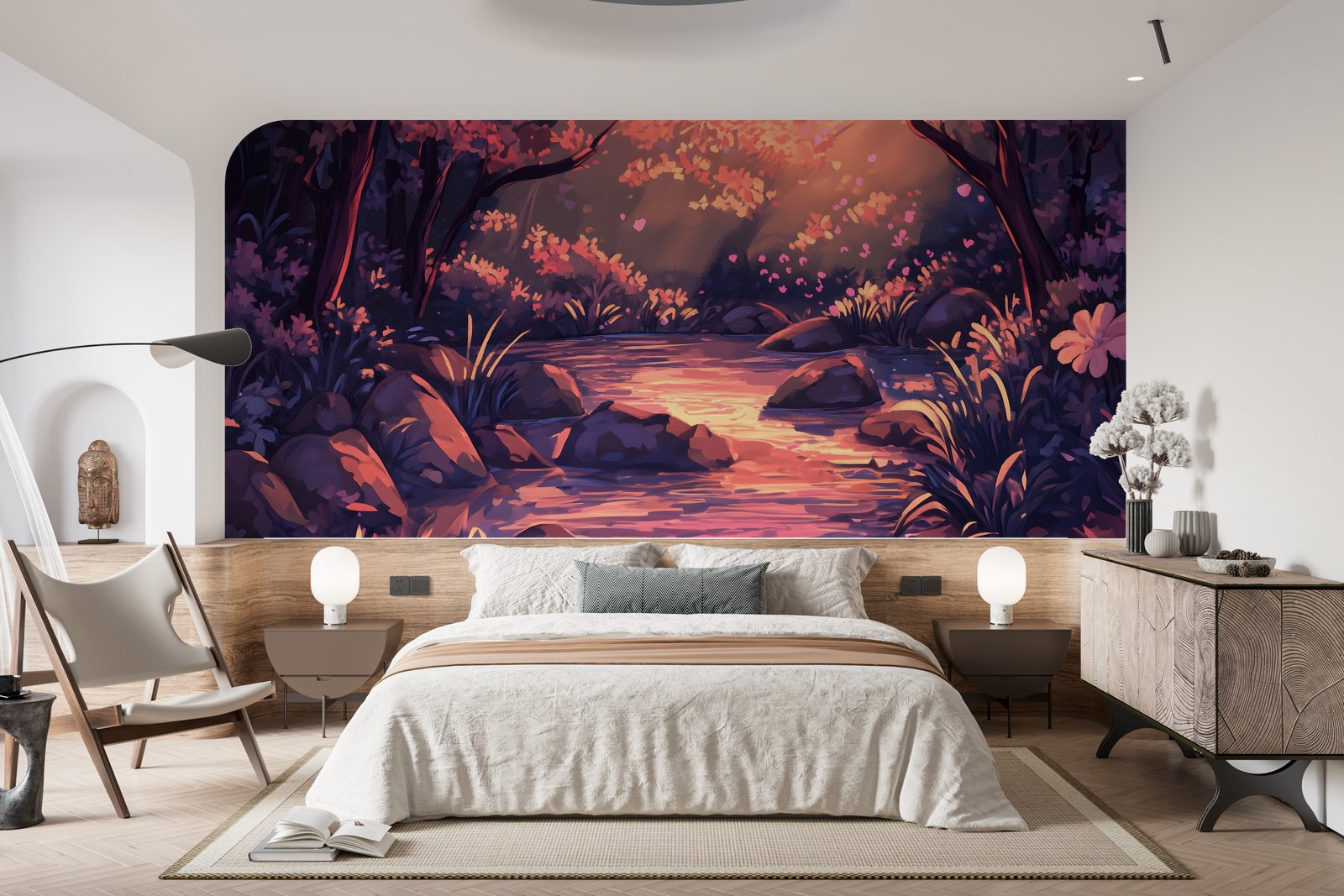 Papier peint 1234 - mockup salon