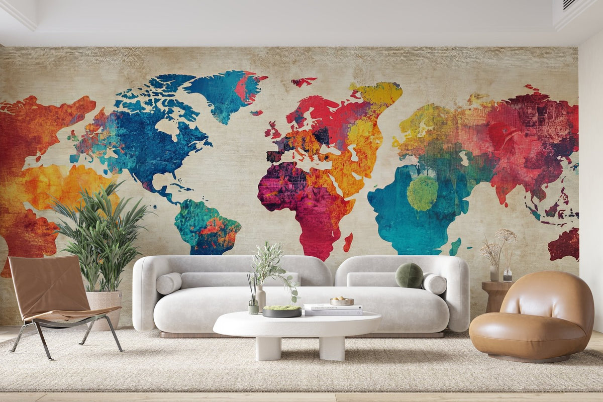 Papier peint 1235 - mockup chambre