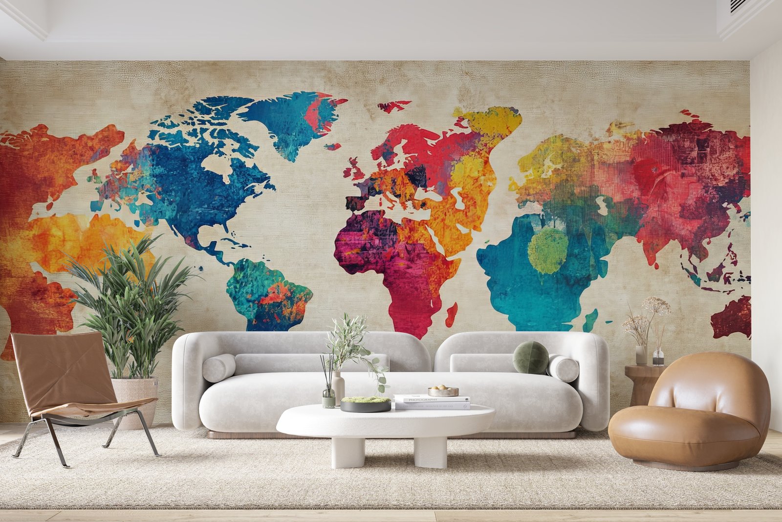 Papier peint 1235 - mockup chambre