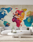 Papier peint 1235 - mockup chambre
