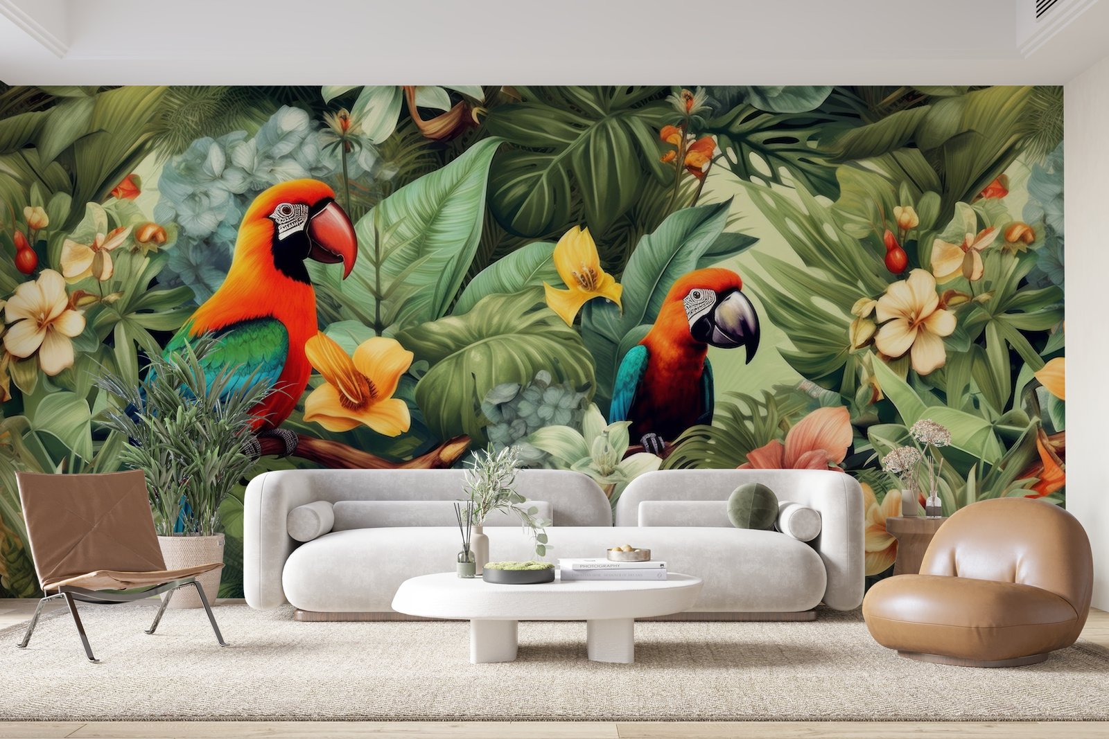 Papier peint 1242 - mockup chambre