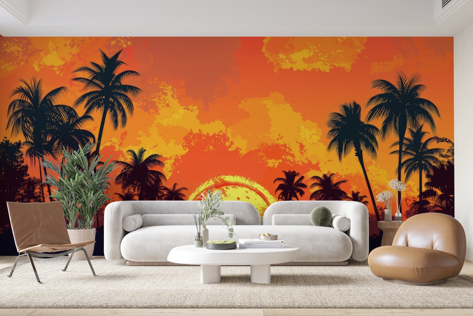 Papier peint 1246 - mockup chambre