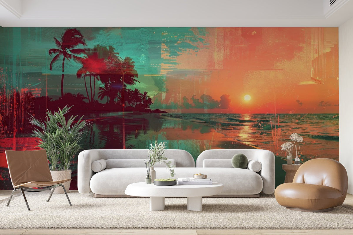 Papier peint 1247 - mockup chambre