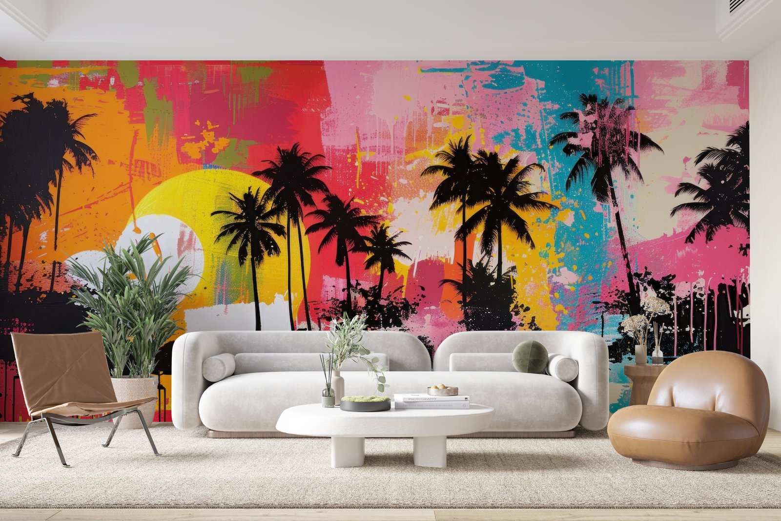 Papier peint 1248 - mockup chambre