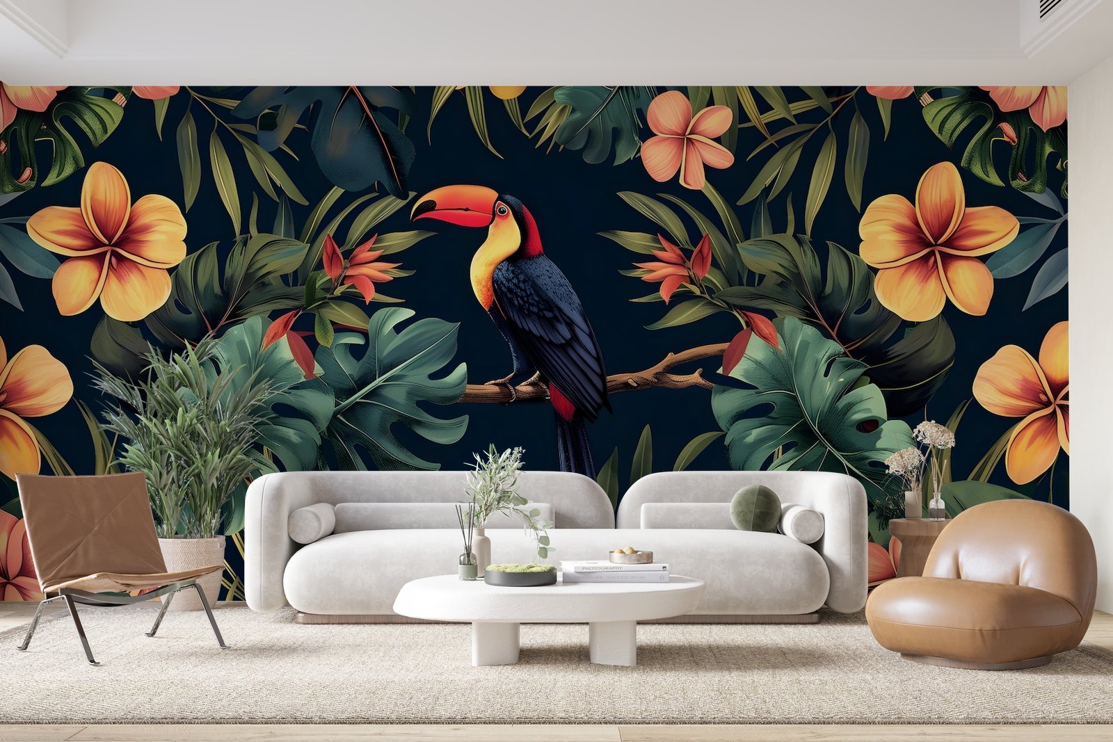 Papier peint 1249 - mockup chambre