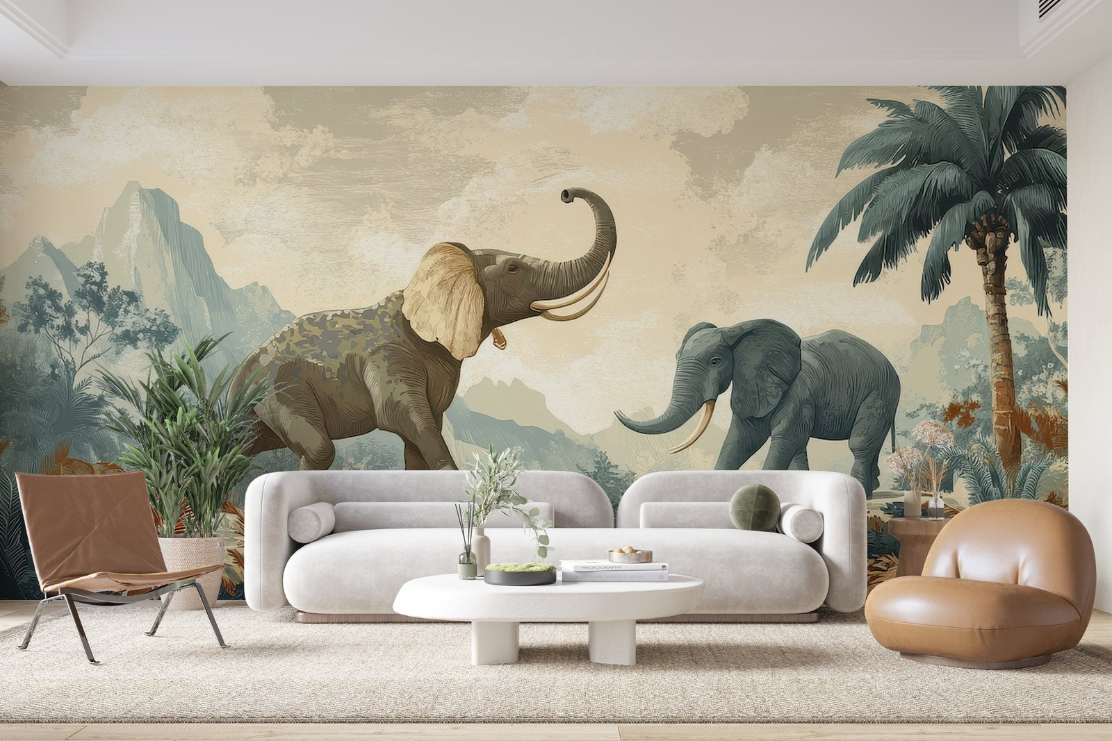 Papier peint 1250 - mockup chambre