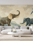 Papier peint 1250 - mockup chambre
