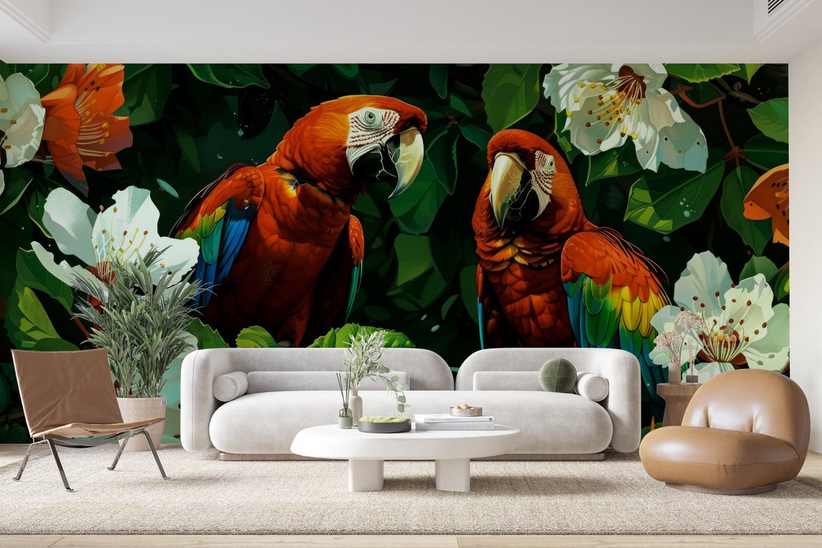 Papier peint 1251 - mockup chambre