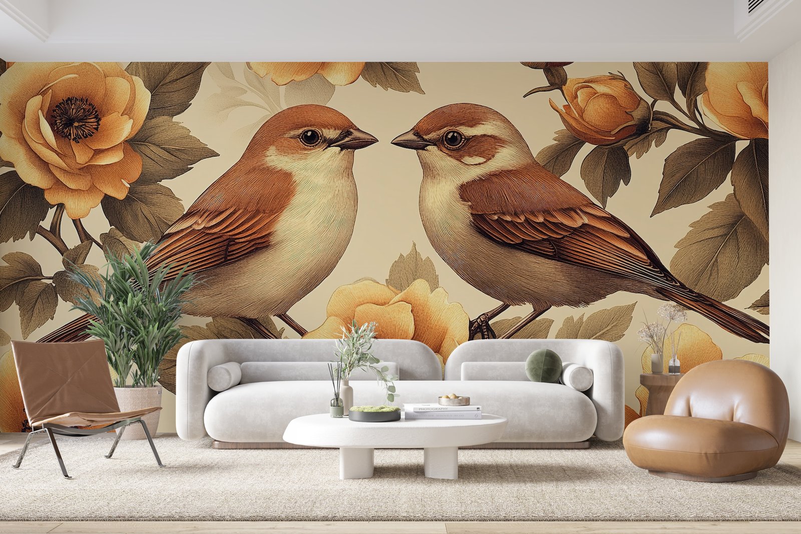 Papier peint 1252 - mockup chambre