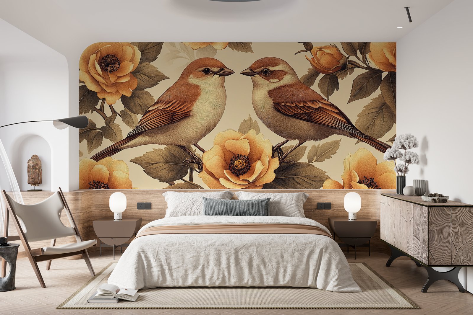 Papier peint 1252 - mockup salon