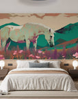 Papier peint 1254 - mockup salon