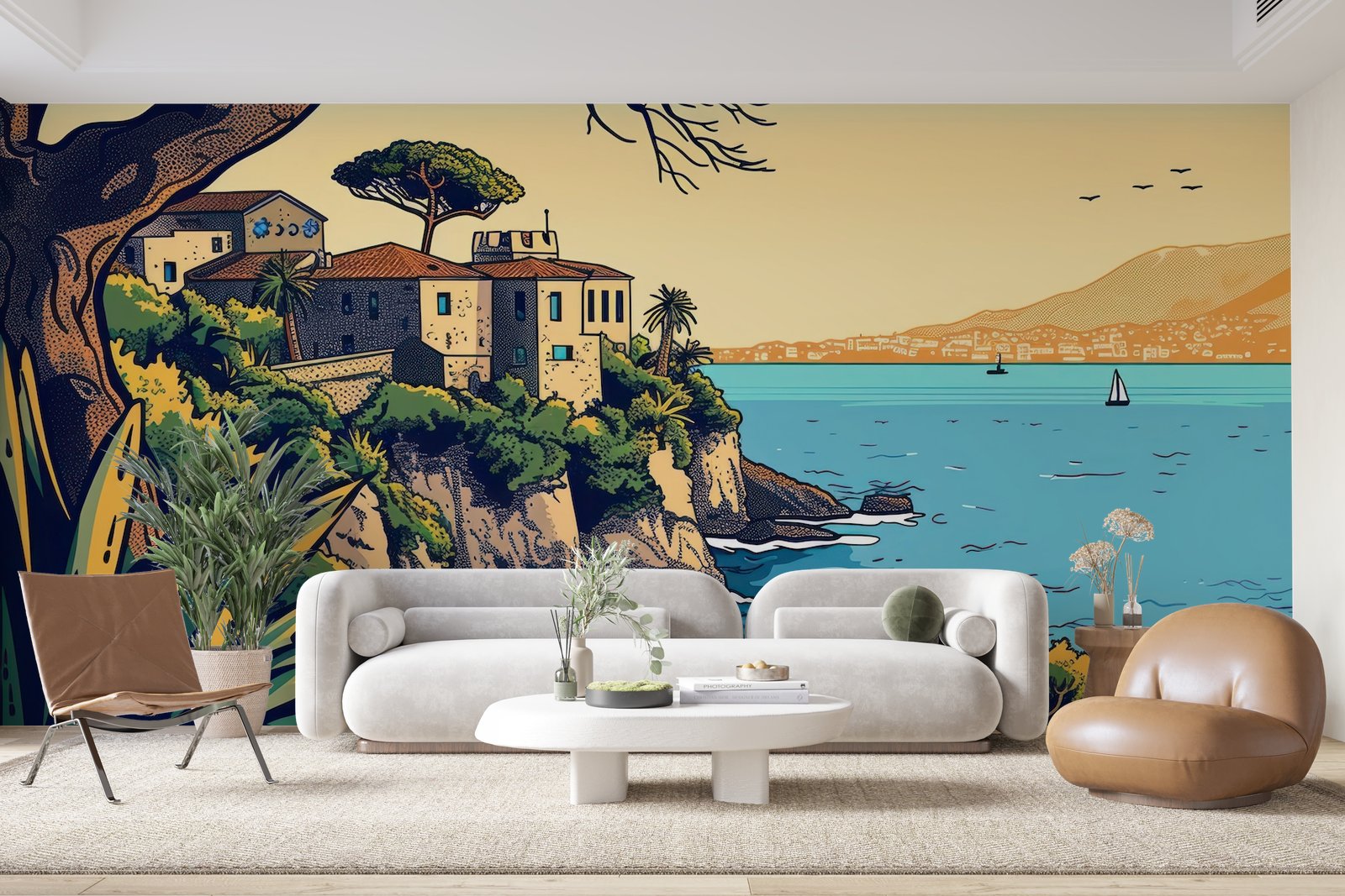 Papier peint 1256 - mockup chambre