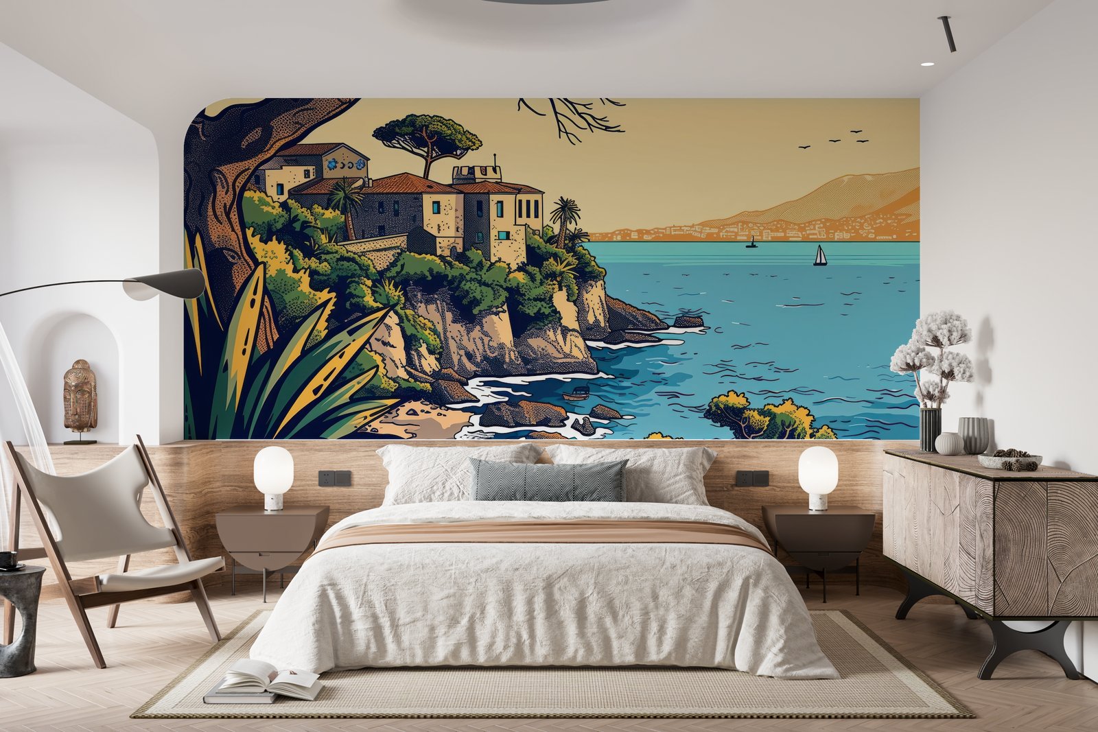Papier peint 1256 - mockup salon