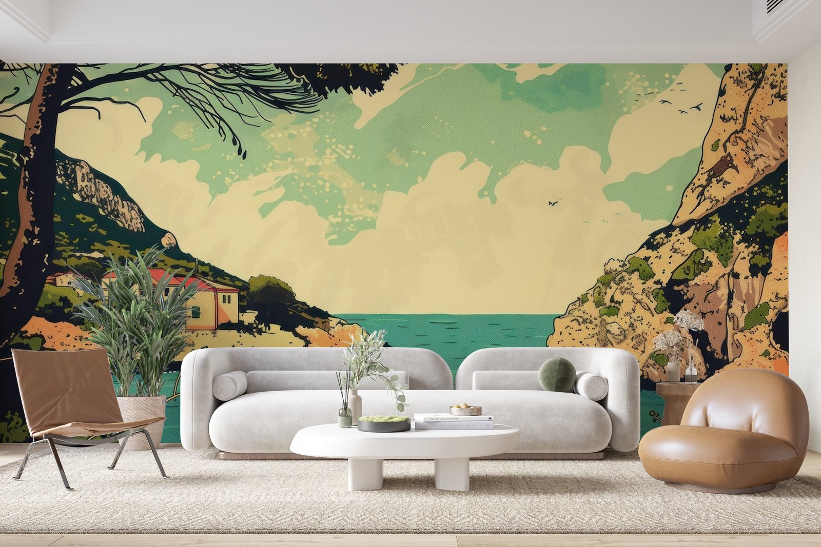 Papier peint 1258 - mockup chambre