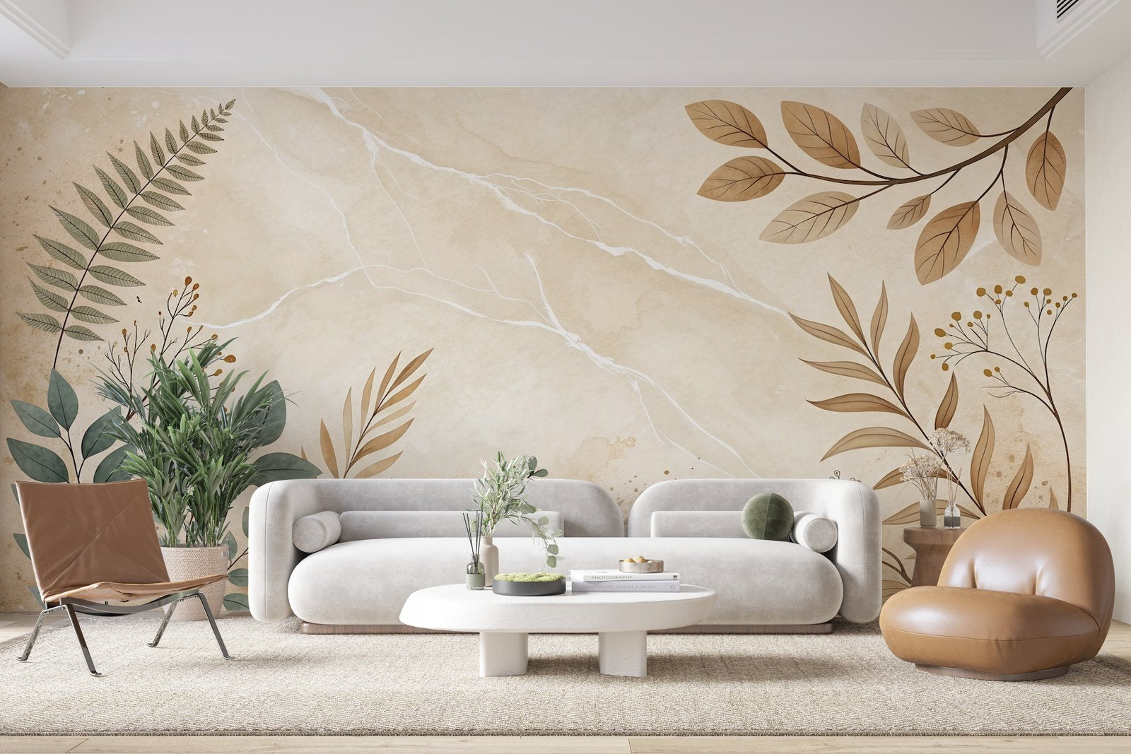 Papier peint 1260 - mockup chambre