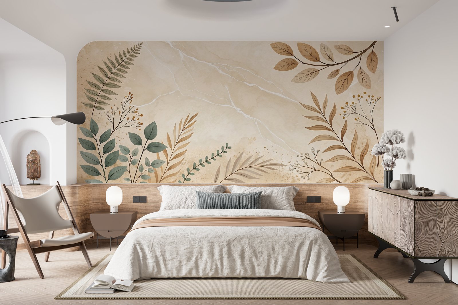 Papier peint 1260 - mockup salon