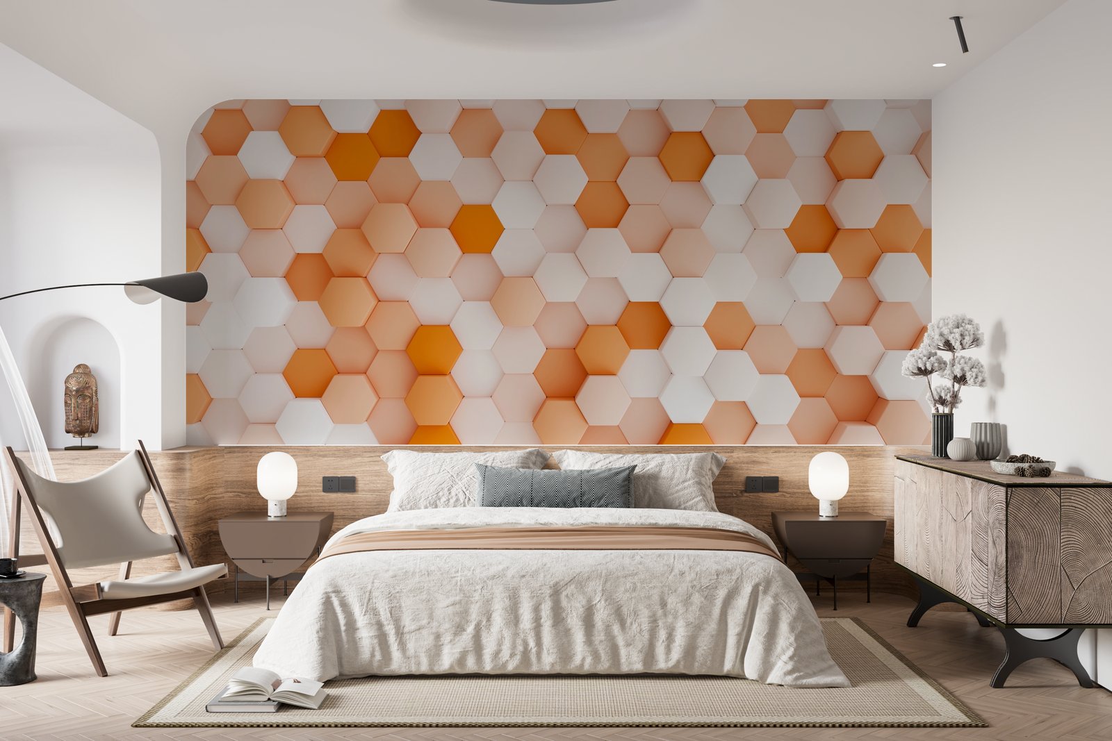Papier peint 1262 - mockup salon