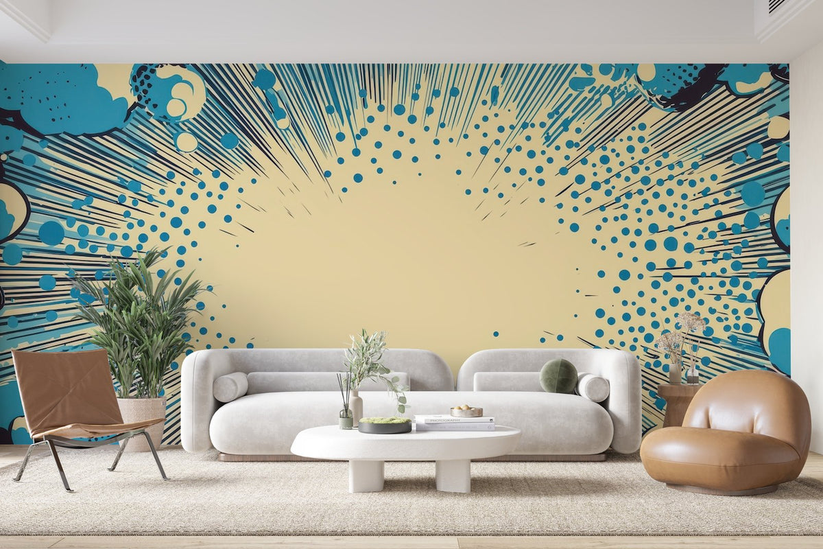 Papier peint 1265 - mockup chambre