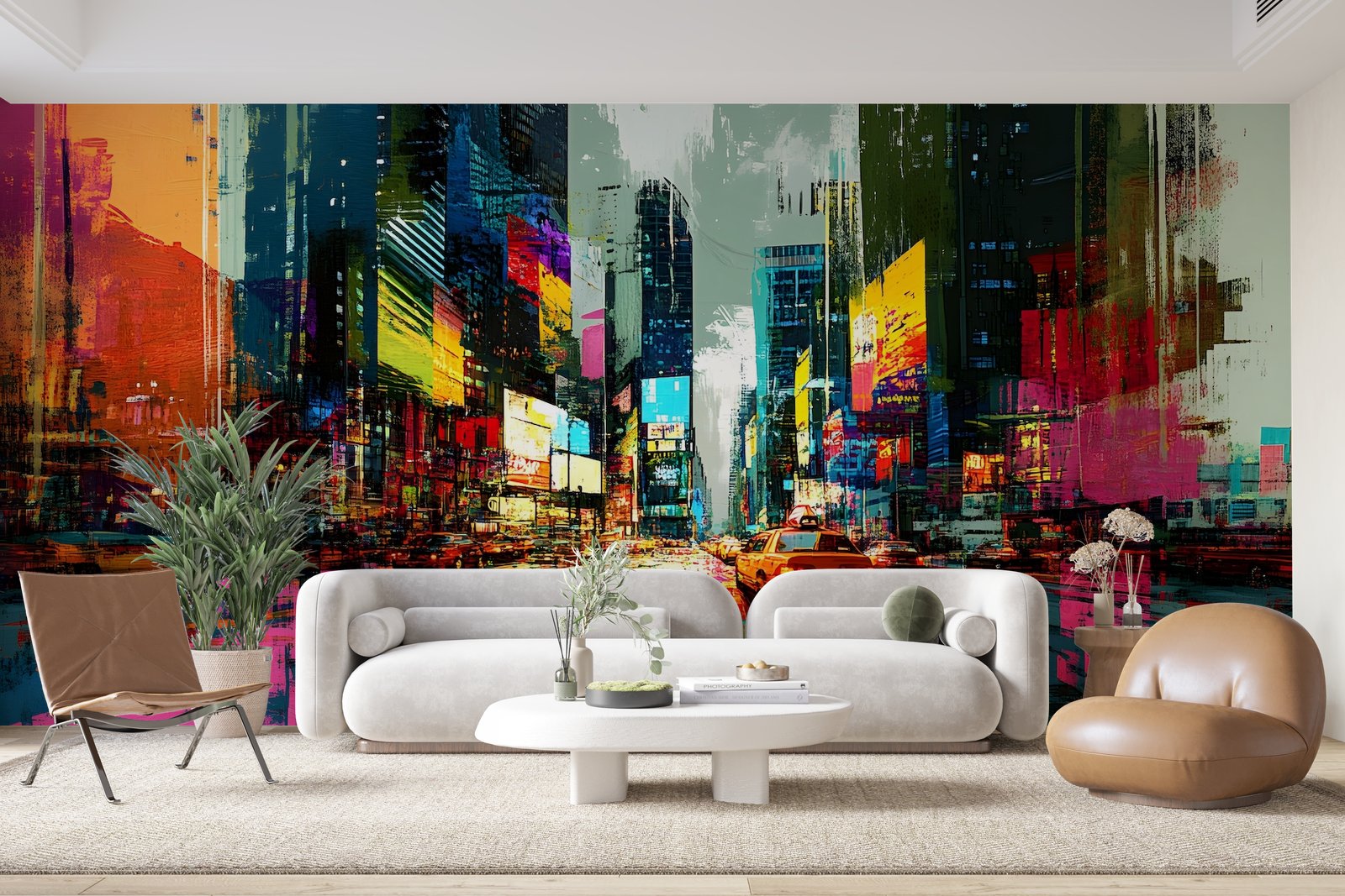 Papier peint 1266 - mockup chambre