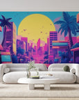 Papier peint 1267 - mockup chambre