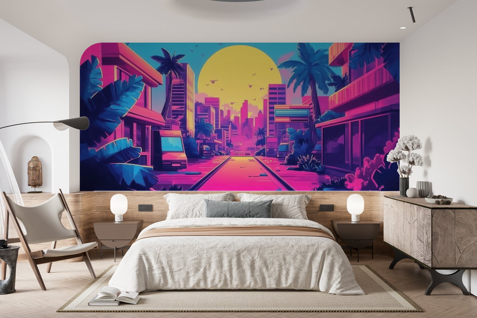 Papier peint 1267 - mockup salon