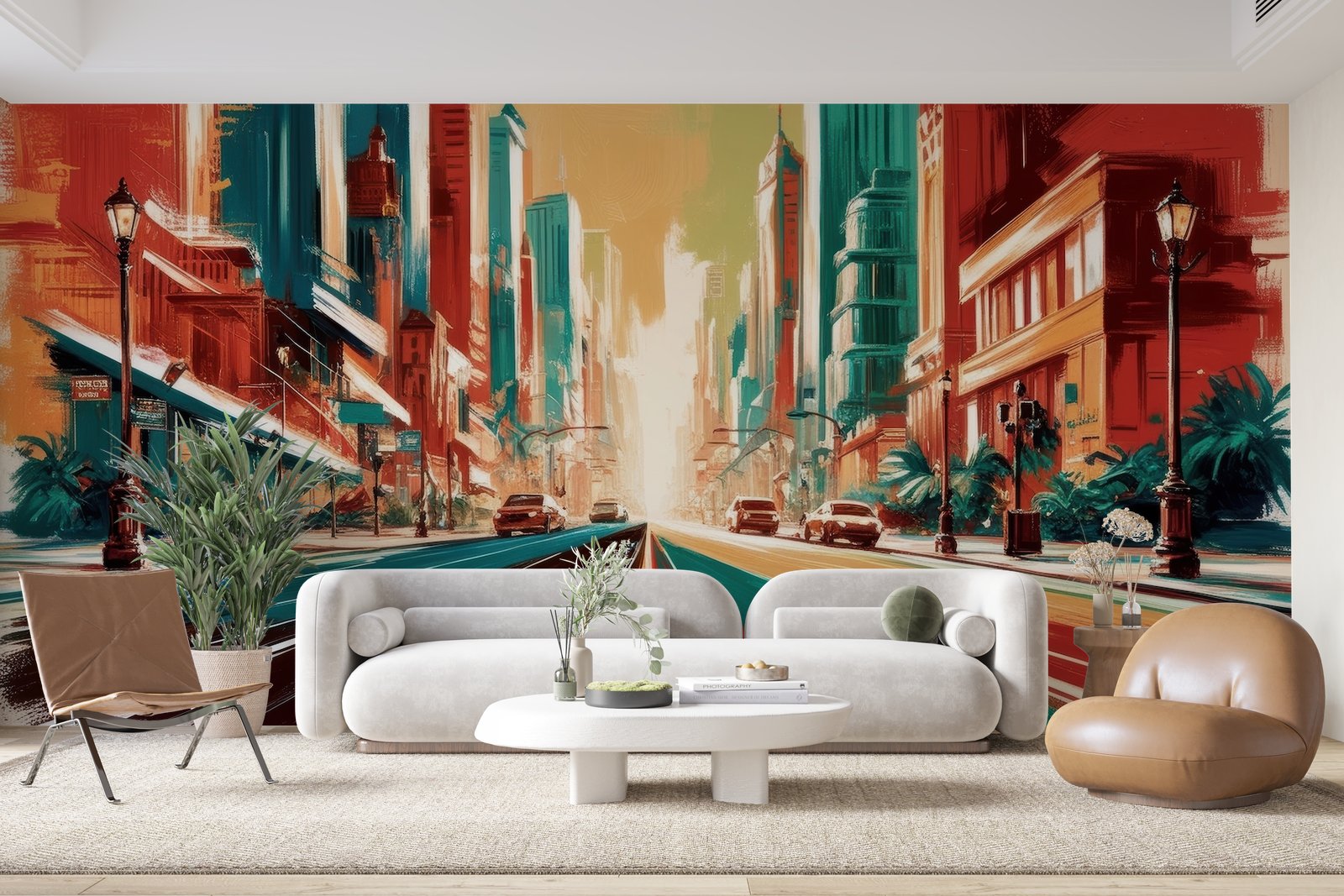 Papier peint 1268 - mockup chambre