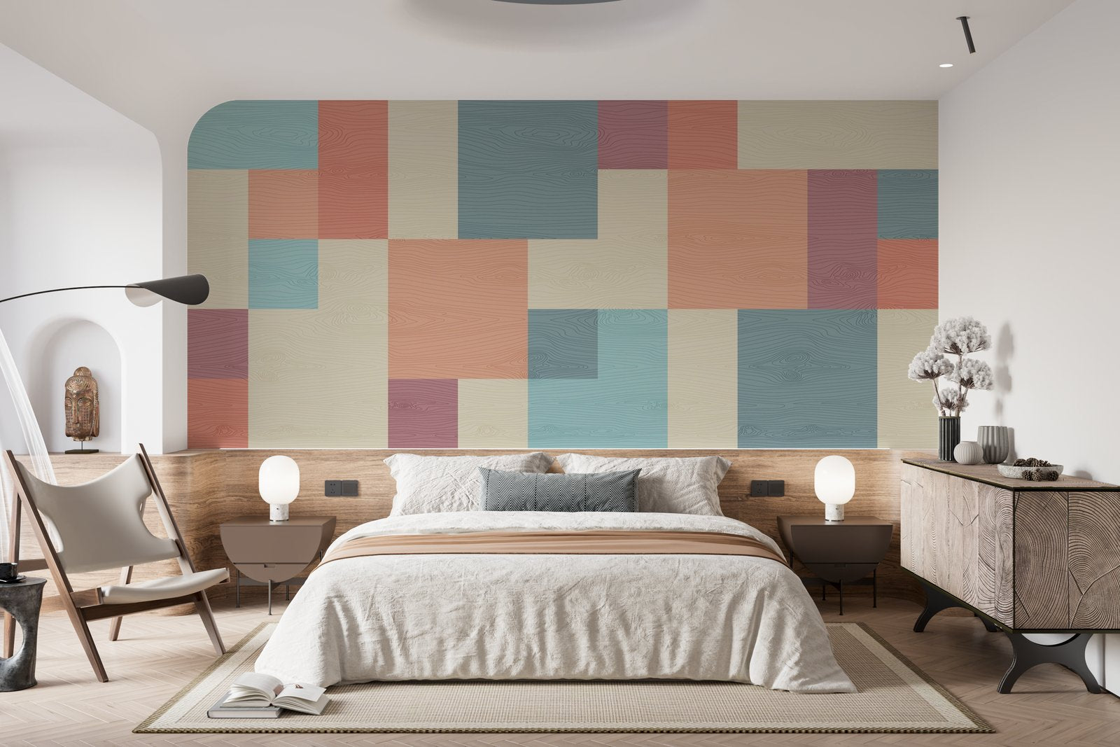 Papier peint 127 - mockup salon