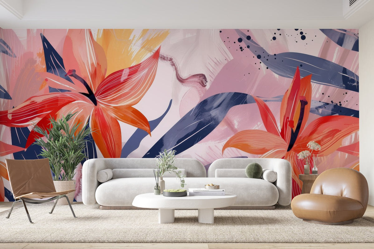 Papier peint 1272 - mockup chambre