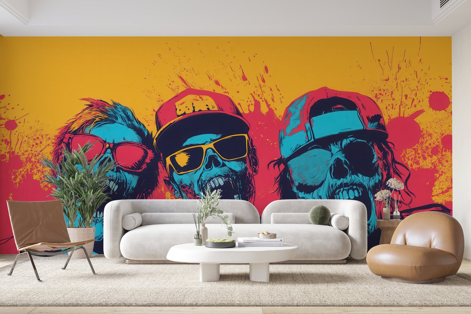 Papier peint 1274 - mockup chambre