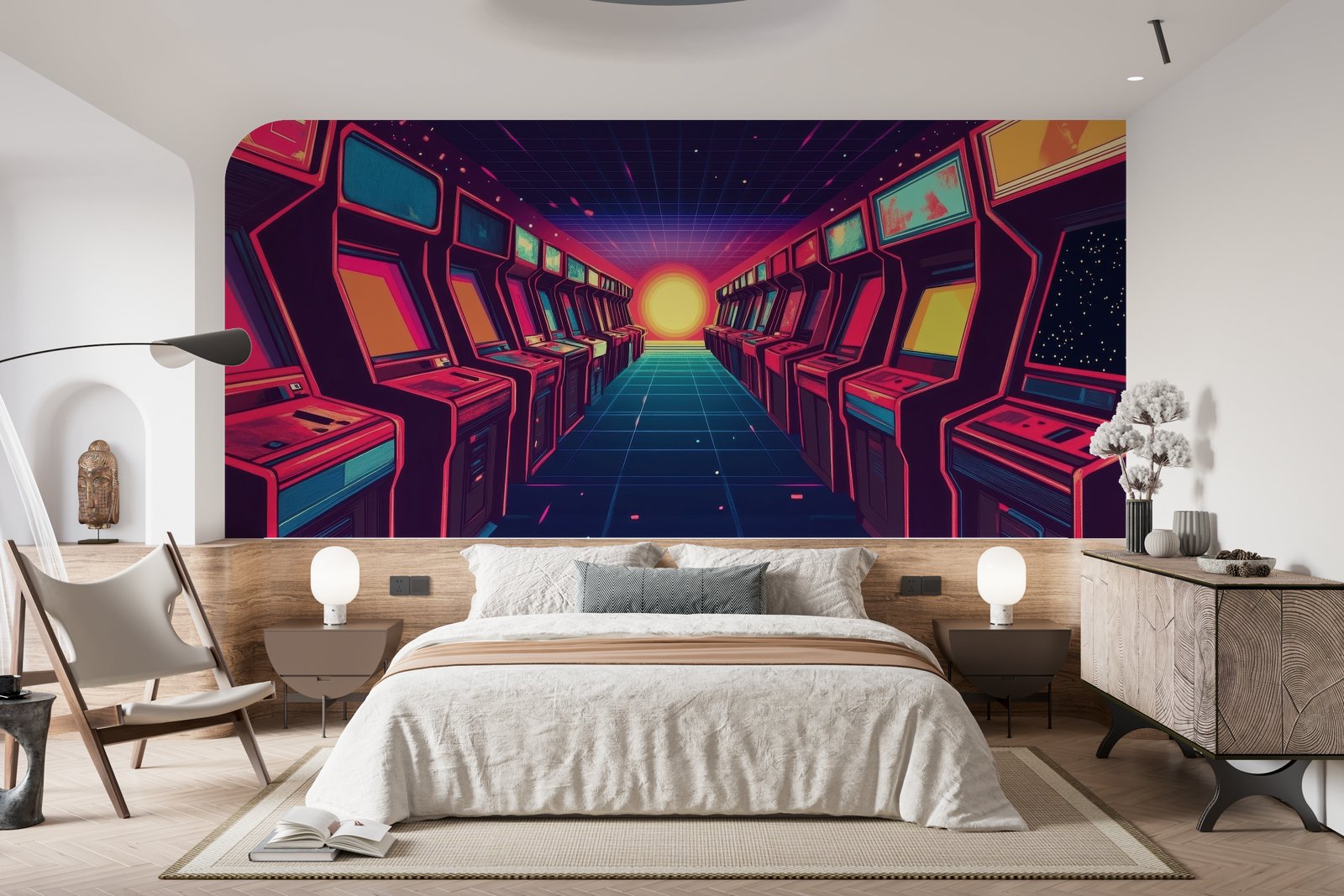 Papier peint 1278 - mockup salon