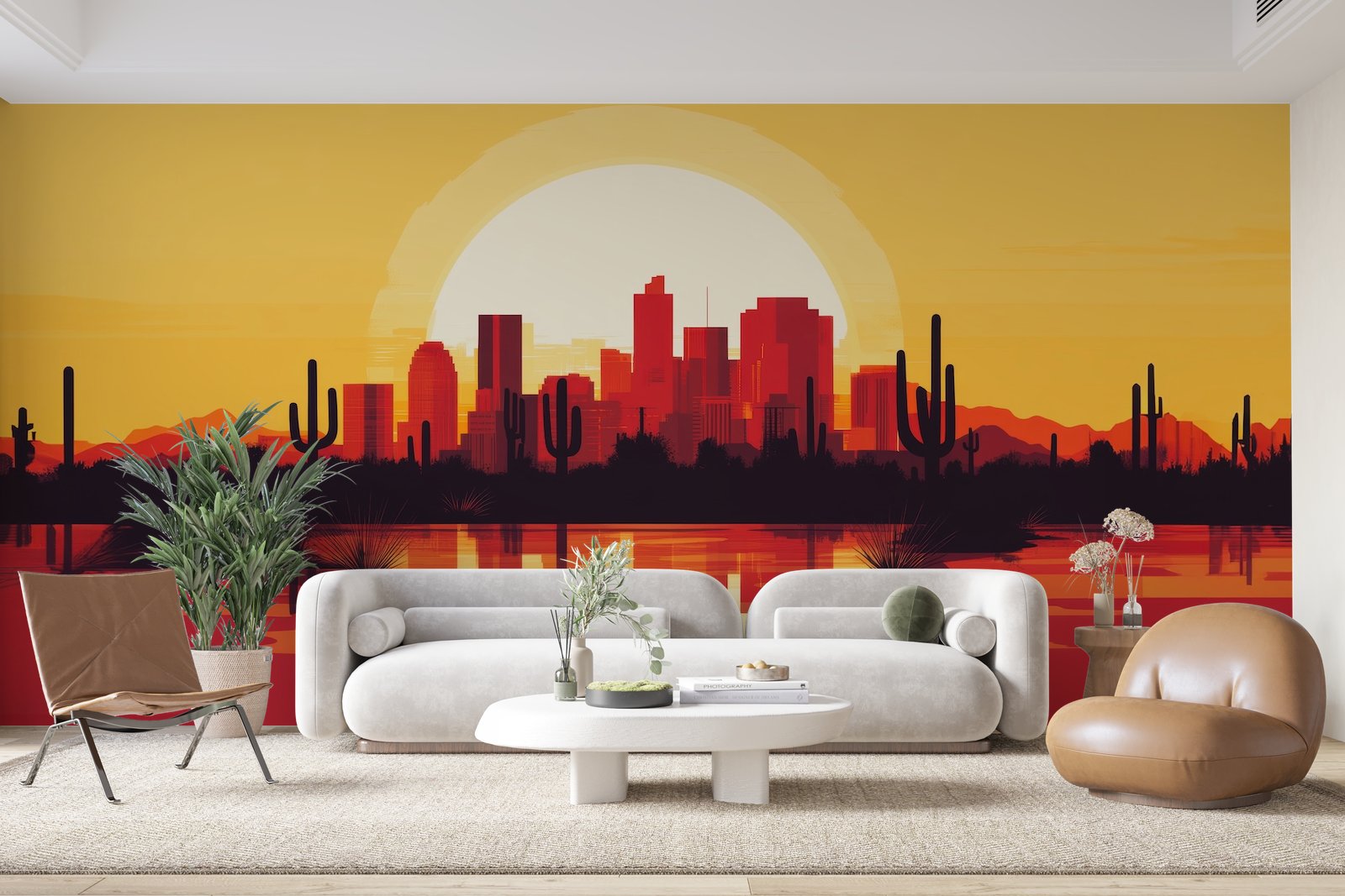 Papier peint 1280 - mockup chambre