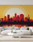 Papier peint 1280 - mockup chambre