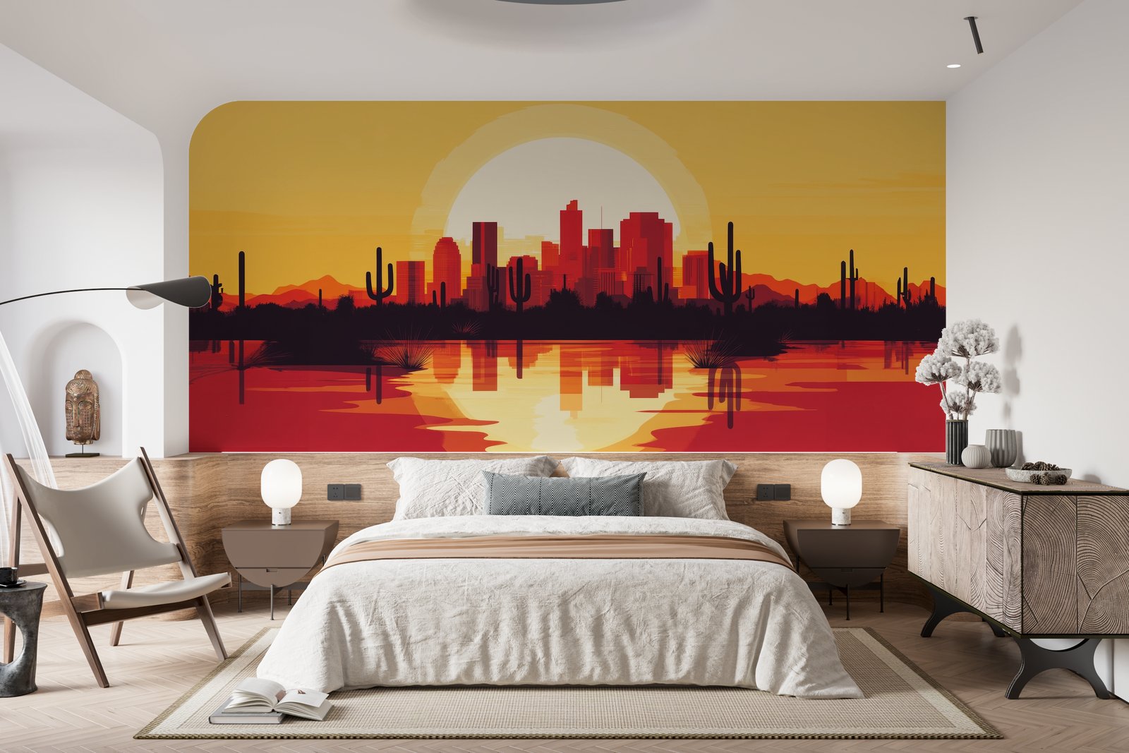 Papier peint 1280 - mockup salon