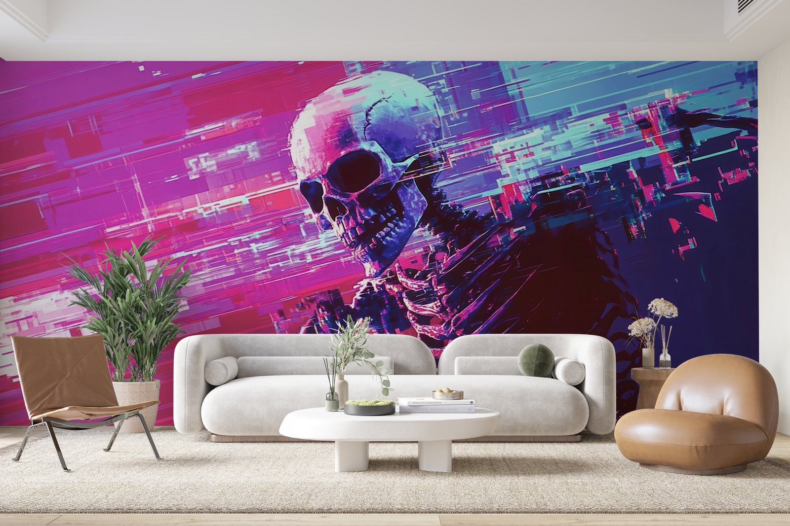 Papier peint 1281 - mockup chambre