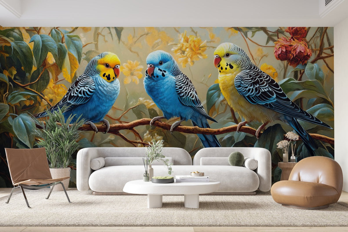 Papier peint 1282 - mockup chambre