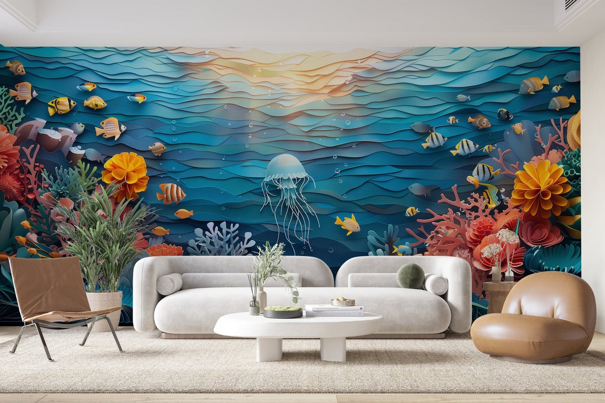 Papier peint 1284 - mockup chambre