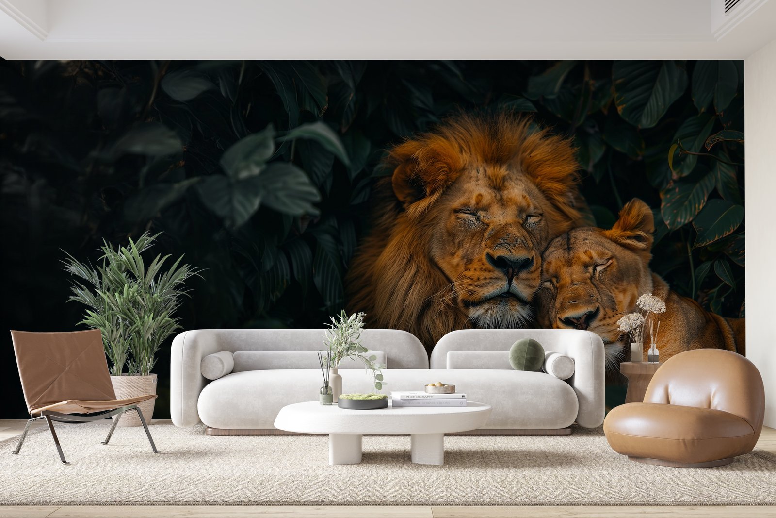 Papier peint 1289 - mockup chambre