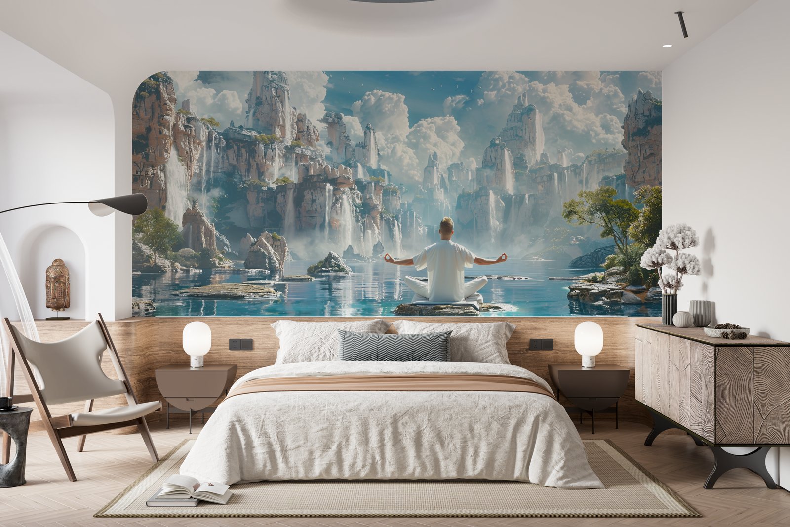 Papier peint 1290 - mockup salon