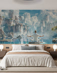 Papier peint 1290 - mockup salon